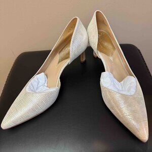 Faith Half d'Orsay Pointed Toe Pump (Women) 27 EDIT Naturalizer